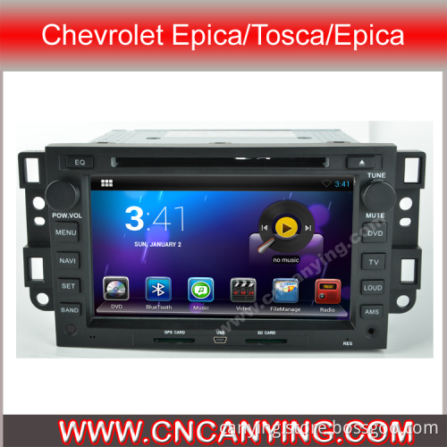 Car DVD Player for Pure Android 4.2.2 Car DVD Player with A9 CPU Capacitive Touch Screen GPS Bluetooth for Chevrolet Epica/Tosca/Epica (AD-7061)